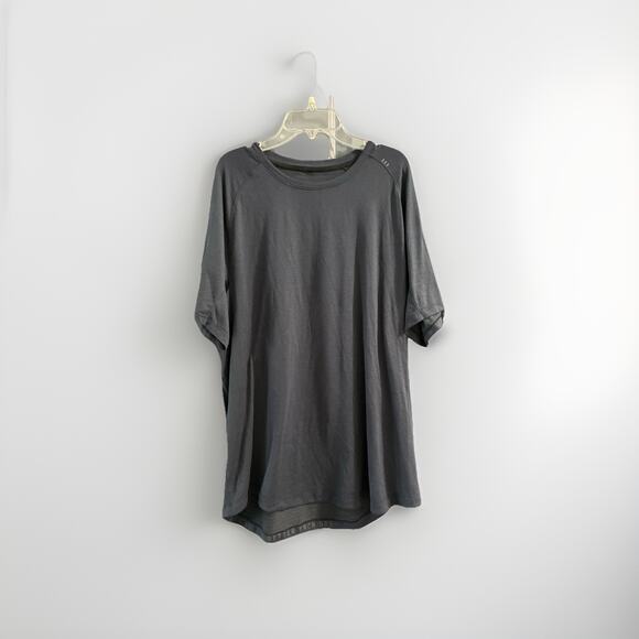 Lululemon Drysense Shirt Men's Size L/XL ** Read Navy Blue T Shirt - Picture 1 of 9